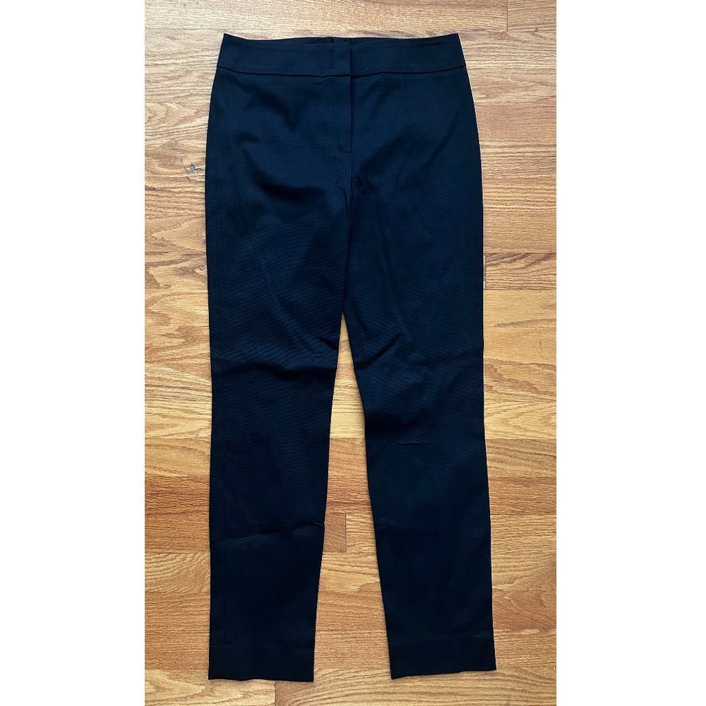 ESCADA Tuxedo Pant / Silk Stretch / Slim Leg / 34, XS Small / Slim Leg / Black